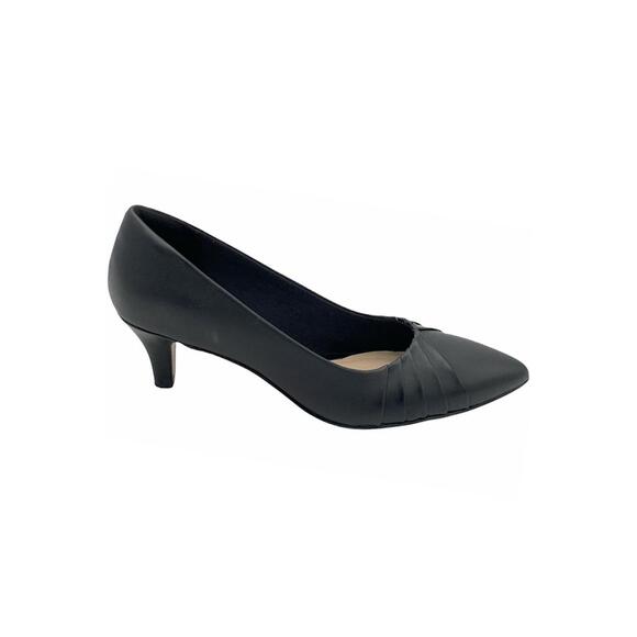 Clarks Shoes - Clarks Collection Pointy Toe Pumps Linvale Crown Black - Wide